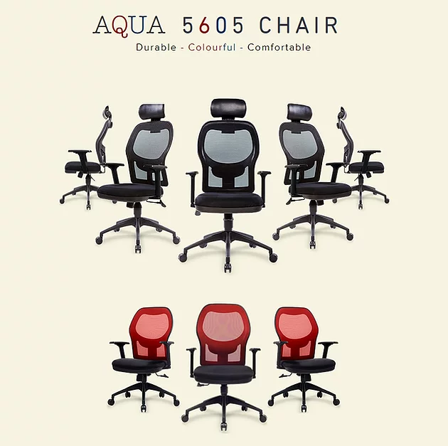 Office Chair Aqua 5605 by AOF Singapore