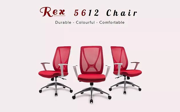 Office Chair Rex 5612 by AOF Singapore